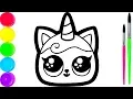 Download Glitter Lol Doll Unicorn coloring and drawing for Kids, Toddlers Кис Кис mp4 3gp mp3 videos - waplic