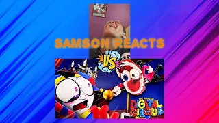 this was hilarious wake up pomni its time to go on an adventure reaction samson vs reactions