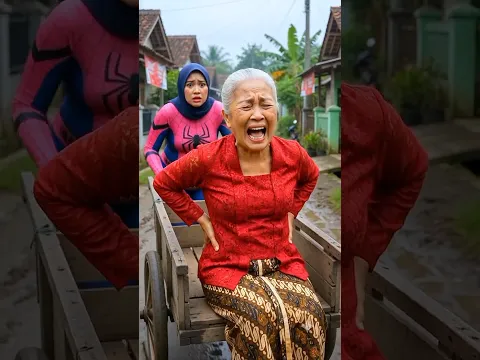 Nenek Lucu Nangis Sakit Pinggang.