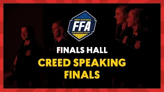 Creed Speaking Finals 2019 National FFA Convention Expo