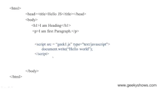 How to use Inline and External together in JavaScript Hindi