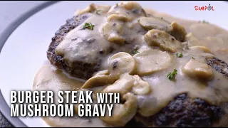 this video is not sponsored #burgerSteak #mushroomgravy.. 