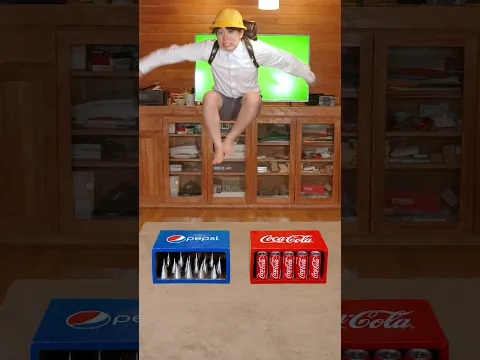 男の子を救うのはコーラとペプシどっち？#バンカラジオ #cocacola #pepsi #challenge