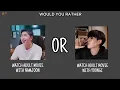 Part 2 BTS WOULD YOU RATHER 18 DIRTY EDITION
