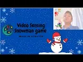 How to make a sensing Snowman Game from scratch For beginners made in Scratch