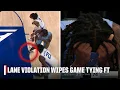 North Carolina s critical lane violation waives game-tying free throw vs Duke Tar Heels lose