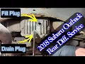 2018 Subaru Outback Rear Differential Service Fluid Change