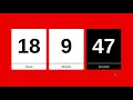 Digital Clock UI Design Using CSS3 Vanilla Javascript HTML