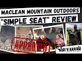 MacLean Mountain Outdoors Simple Seat REVIEW - The Best Mobile Hunting Seat Ever