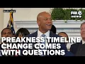 Preakness timeline change comes with questions about future for Maryland