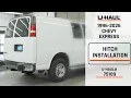 1996 - 2026 Chevrolet Express GMC Savanna 2500 Trailer Hitch Installation