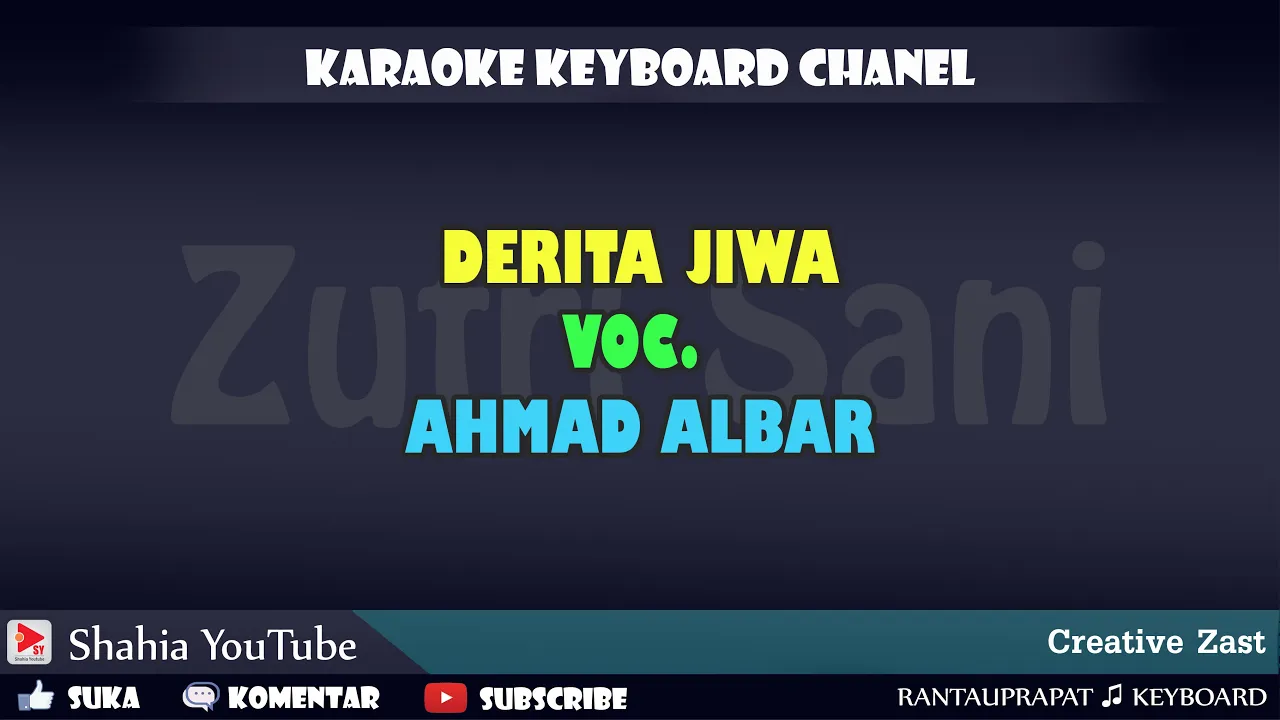 DERITA JIWA AHMAD ALBAR KARAOKE KN7000