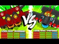 Tier 1 000 Flying Fortress VS Level 1 000 Goliath Doomship