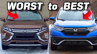 Ranked Worst to Best 2020 Small SUVs