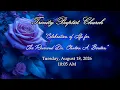Celebration of Life for The Reverend Dr Clinton A Benton