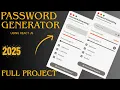 How to Build a Password Generator App with React Tailwind CSS Beginner React Project Tutorial