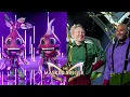 Download Lagu The Masked Singer - Clay Aiken And Ruben Studdard - All Performances and Reveal