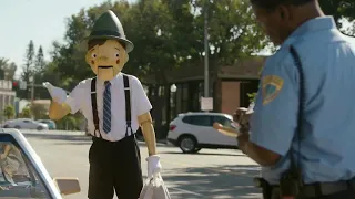 Geico Pinocchio Parking Ticket Commercial