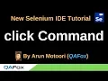 New Selenium IDE - Part 13