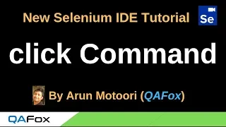 New Selenium IDE - Part 13