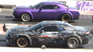 Redeye Hellcat vs Super Stock Hellcat
