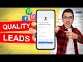 How to get quality leads with Facebook INSTANT FORMS Meta Update