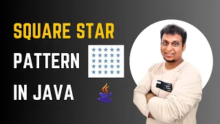 Java Program to Print Square Star Pattern coding pills