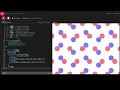 p5 js - Circle Pattern