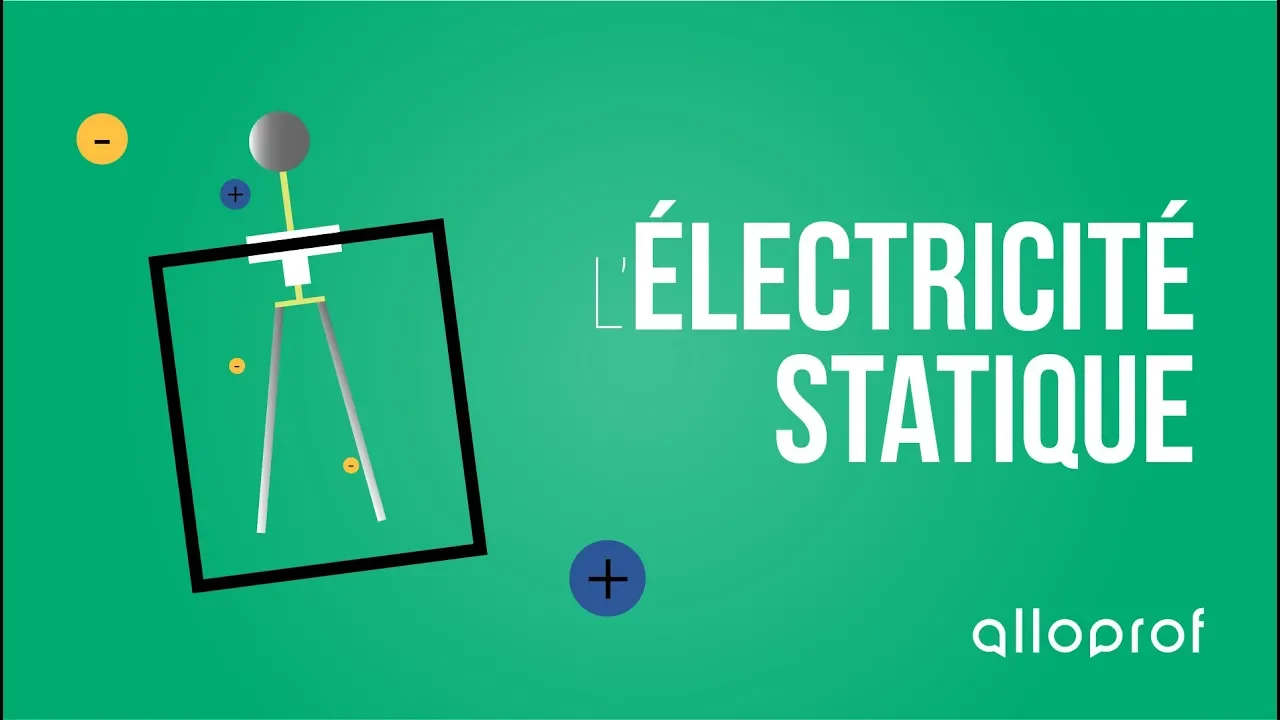 L'électricité statique expliquée (Alloprof)