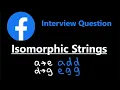 Isomorphic Strings - Leetcode 205
