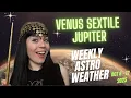Download Lagu 🪄 VENUS SEXTILE JUPITER - Weekly Astro Weather | Oct 6 to 12 2025