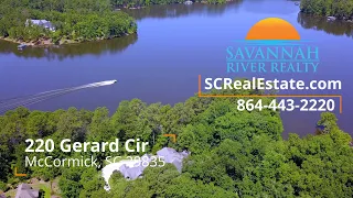 220 Gerard Circle McCormick SC 29835 Aerial Tour and Home Walk-through