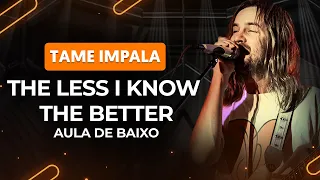 Portada del video CUanto MENOS SE, MEJOR - Tame Impala | clase de bajo