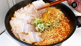 라면에 이걸 한번 넣어보세요. 대박 맛도리입니다.