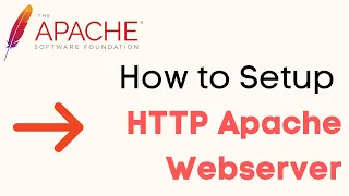 How to setup an HTTP Apache Webserver