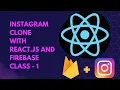 Part 1 Instagram clone with React js and Firebase Malayalam React Tutorials