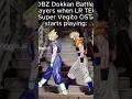 Lagu Peak dokkan ost.          #dokkanbattle #dragonball #anime