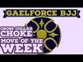 BJJ in Roxbury NJ Move of the Week Cross collar choke 2020