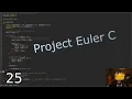Project Euler in C 1000 Digit Fibonacci Number