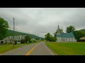 Hidden Vermont Relaxing Scenic Drive Ambient Sound No Music 4K