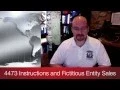 4473 Instructions and Fictitious Entity Sales
