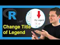 Change Legend Title in ggplot2 in R Example Modify Text of Plot Legends scale - color