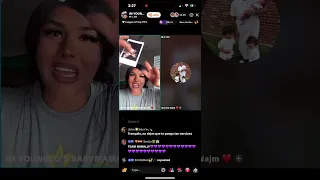 Narally Najm Younglo Arguing On Live