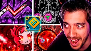 Reaccionando a Mas Niveles de Geometry Dash