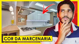 MARCENARIA - CORES DE MÓVEIS PLANEJADOS EM COZINHA PLANEJADA, SALA, QUARTO E BANHEIRO