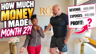 How Much Money I made, Month 2 Of owning a pilates studio in Las Vegas