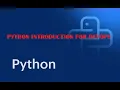 DAY-1 PYTHON INTRODUCTION FOR DEVOPS
