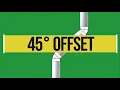 Calculating a 45 degree OFFSET EASIEST Method Explained For Trades 2021
