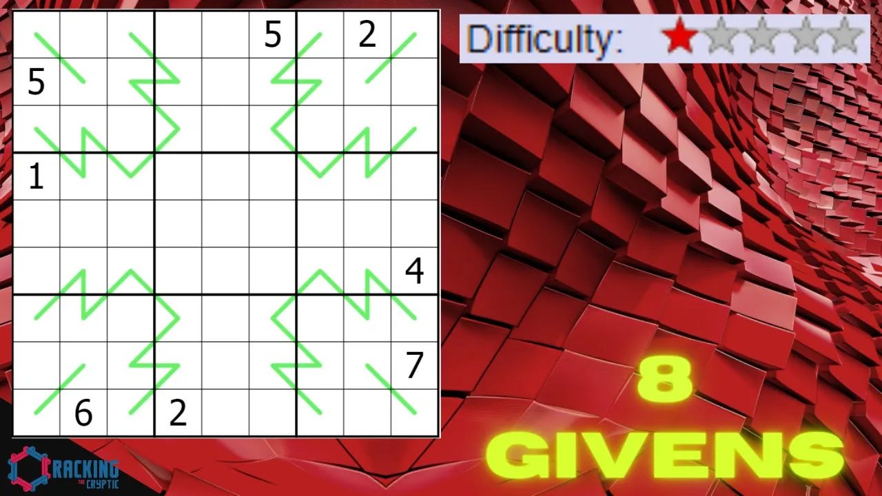 A Sudoku With Only 8 Given Digits