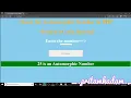 PHP Program to Check if Entered Number is Automorphic or not